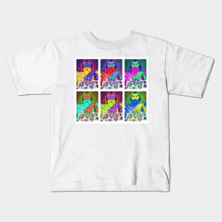 Shroom Sorcerer (Tile) Kids T-Shirt